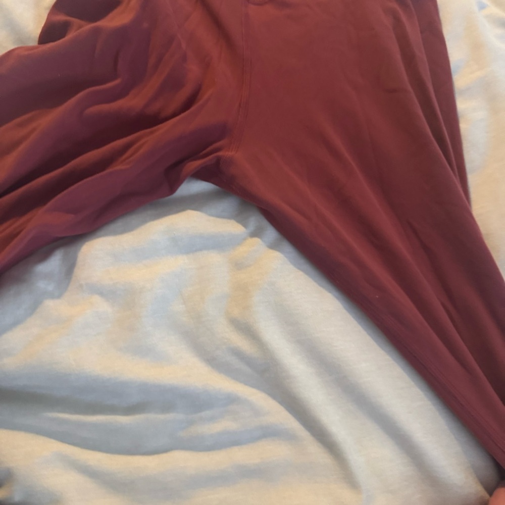 LULULEMON align 28” high rise leggings | Chianti Red | Size 6 | GUC - Picture 11 of 12